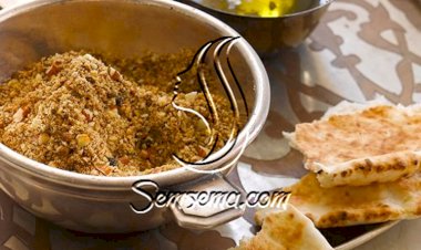 طريقة عمل الدقة بالسمسم على اصولها