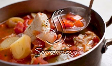 طريقة عمل شوربة السمك بالخضار