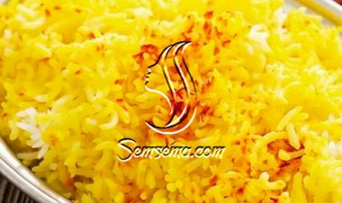 طريقة عمل ارز بالزعفران ايراني
