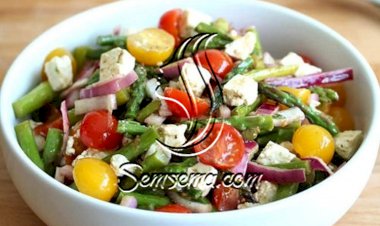 سلطة الهليون الاخضر للرجيم