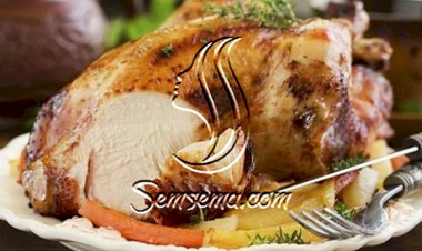 طريقة عمل دجاج محشي بالفرن