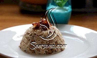 طريقة عمل المدردرة بالرز اللبنانية