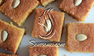 طريقة البسبوسة اليمنية بالزبادي الاصلية