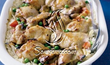 طريقة تحضير الارز بالدجاج بالطريقة المغربية