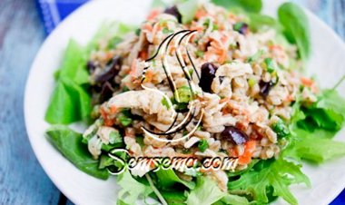 طريقة عمل سلطة مغربية للمناسبات