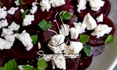 طريقة عمل سلطة الشمندر مع الجبن