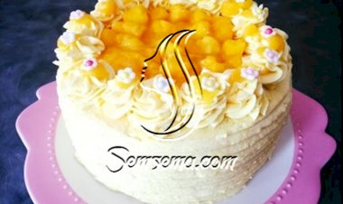 طريقة عمل كيك المانجو الرائع