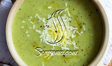 طريقة عمل شوربة الكوسا بالكريمة