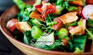 طريقة عمل فتوش بالسماق لذيذ