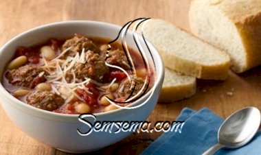 كرات اللحم بالفاصوليا وصفة للغداء