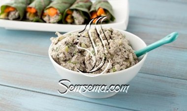 طريقة عمل سلطة التونة بالطحينة