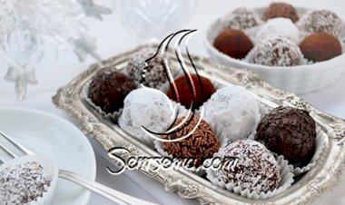 حلى كرات التمر باعواد الاسنان