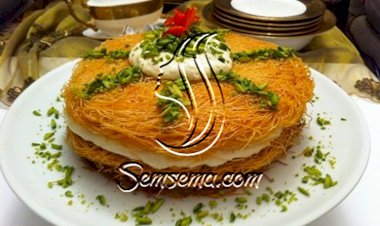 طريقة عمل الكنافة العثملية بالمكسرات