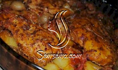 طريقة عمل دجاج البطاطس المحمرة