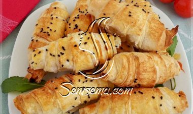 طريقة عمل الكروسان بالجلاش