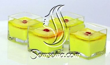 طريقة عمل حلى الاناناس البارد