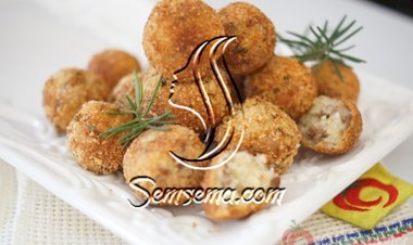 طريقة كرات البطاطس باللحم المقلية