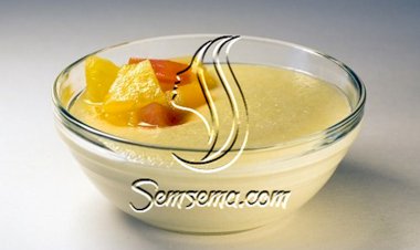 بودنج السميد والكريمة حلى سهل ولذيذ