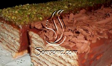 طريقة عمل حلى طبقات الشوكولاتة