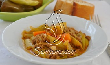 طريقة عمل البراصيا باللحمة