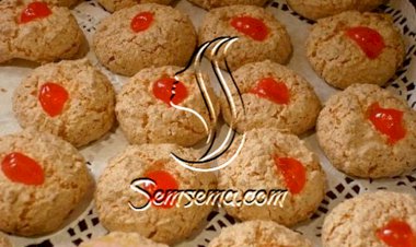 طريقة عمل بسكويت شكلمة جوز الهند