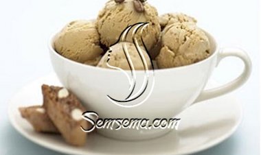 طريقة عمل ايس كريم القهوة