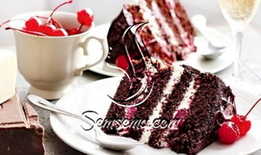 الكيكة السوداء السحرية وصفة شهية