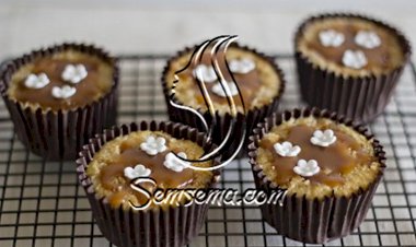 كب كيك سهل ولذيذ بصوص القرفة