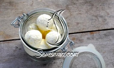 لبنة مدعبلة سورية بالزيت على اصولها