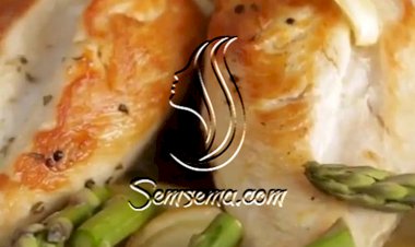 دجاج مع الهليون وصفة هليون مميزة