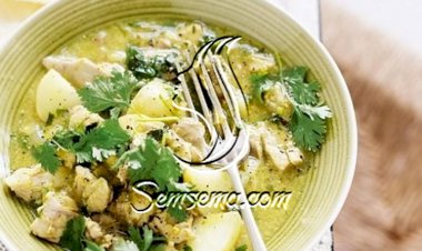 دجاج بالكاري مع صوص البيستو وصفة جديدة