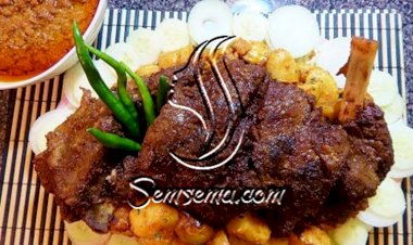 فخذ الخروف بالطريقة الباكستانية الاصلية