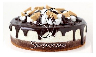 تشيز كيك البراونيز حلى رائع وفخم