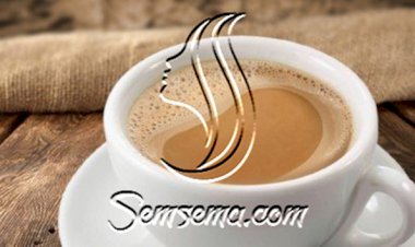 طريقة عمل القهوة البيضانية اليمنية بالسمسم