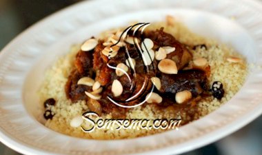 حلى التمر بالكسكس طريقة عمل سهلة