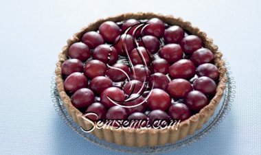 فطيرة العنب الاحمر طريقة التحضير