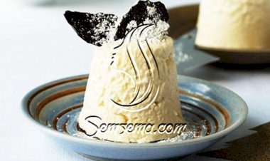 ايس كريم الشوكولاته البيضاء طريقة التحضير