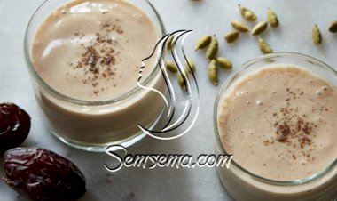 طريقة عمل سموثي التمر بالحليب