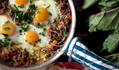 مخلمة بيض ولحم عراقية طريقة التحضير