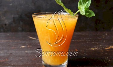 عصير البطيخ الاصفر طريقة التحضير