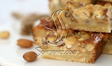 طريقة عمل كيك جوز الهند واللوز الشهي