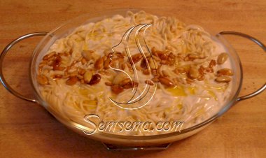 سباغيتي بالزبادي واللحم وصفة مكرونة سهلة وشهية للسيدات العاملات