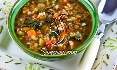 شوربة خضار للدايت مع السبانخ افضل اختيار لرجيم ناجح