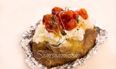 بطاطس محشية بالجبن الريكوتا وصفة شهية بنكهة غنية لكل وقت