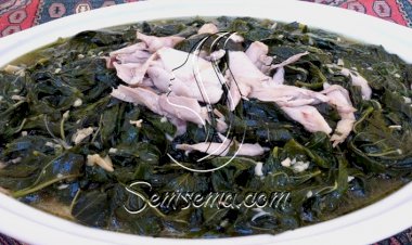 ملوخية مثلجة بالدجاج افضل طريقة لتحضيرها بعد اخراجها من الفريزر