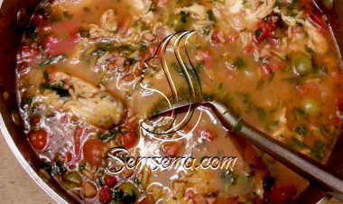 تشريب دجاج عراقي احمر على اصوله