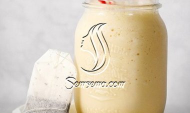 كوكتيل التفاح والشاي نوع مميز من انواع السموثي المنعش