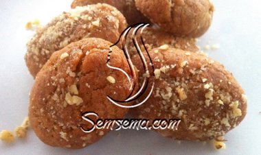 طريقة عمل بسكويت بالجوز سهل ولذيذ