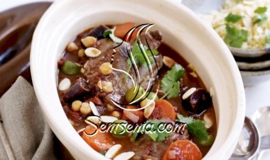 طريقة تحضير طاجين الدجاج بالجزر المغربي على اصوله