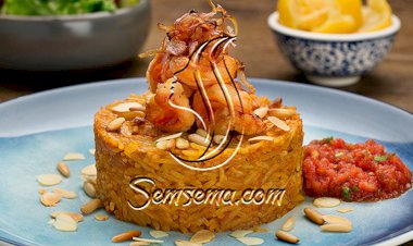 مجبوس ربيان اماراتي لذيذ على اصوله